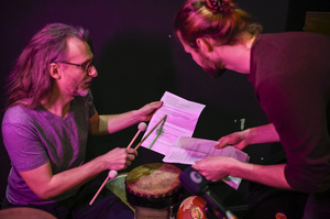 Tobias Streubel und Conrad Schwenke von den Stadtlauschern Tobias Streubel und Conrad Schwenke von den Stadtlauschern