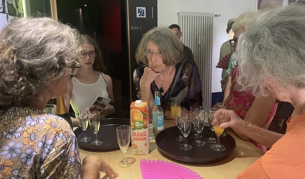 Gerburg Rohde-Dahl beim Empfang im Anschluss