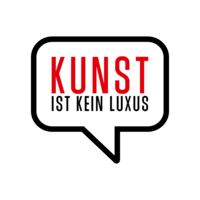4 Sprechblase kunst ist kein luxus